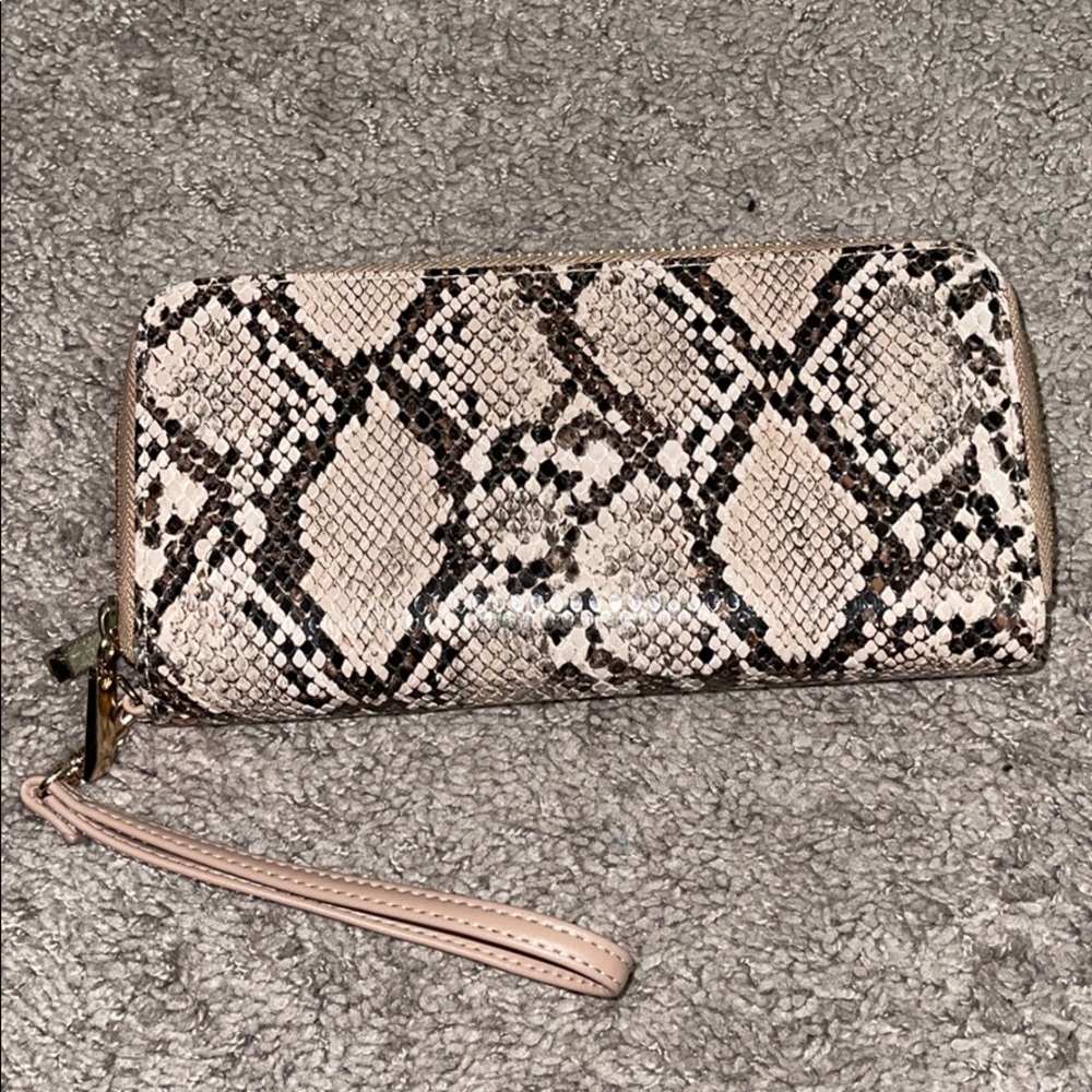 Wallet with strap